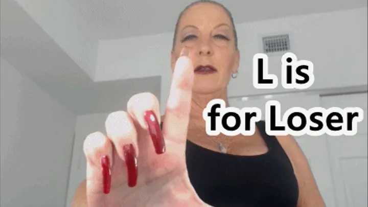 L is for Loser! Goddess Natasha HD