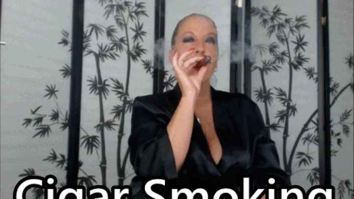 Cigar Smoking Fetish Goddess Natasha HD