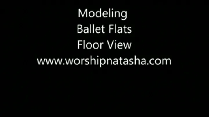 Modeling Ballet Flats: Floor View