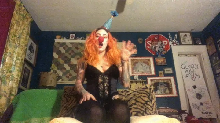 Clown JOI Striptease