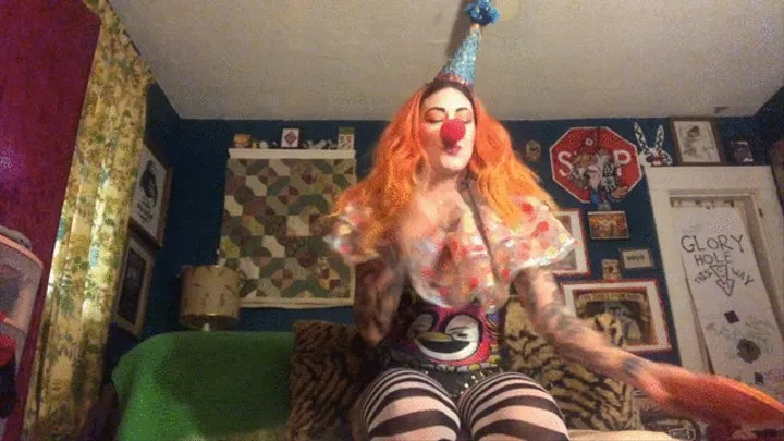 Clown Strap-on Domination pt 2