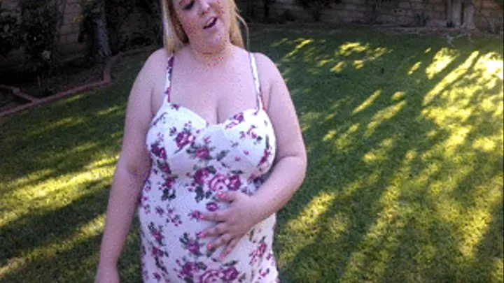 SexySignatureBBW Too Fat For My Flower Dress!