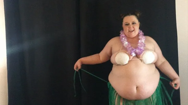 SexySignatureBBW Hawaiian Hula Hoop Girl!