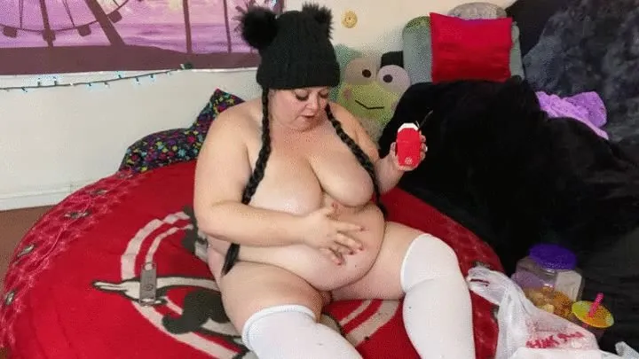 SexySignatureBBW Still Hungry Eating More With Bloated Belly!