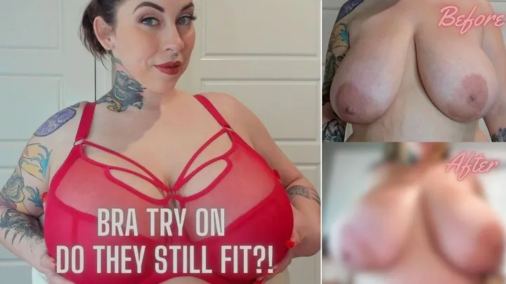 Before and After Bra Try On