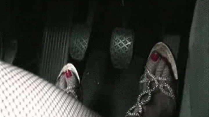 Driving a BMW in Fishnets