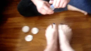 Pedicure slave