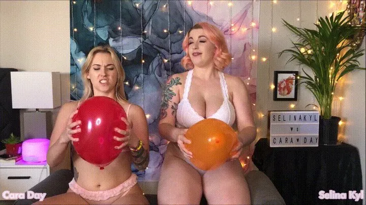 Looner Babes Rub and Pop Balloons