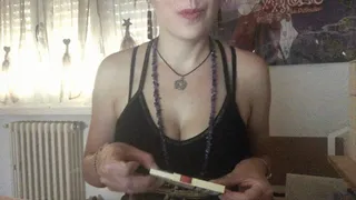Sexy smoking Cafe cream cigarillo