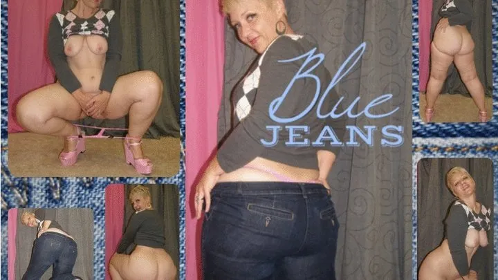 BIG Booty in TIGHT blueJEANS