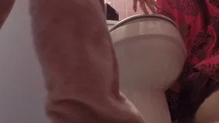 So much diarrhea half solid load SO MUCH IT ALmost reaches my butt TOILET HUMILIATION