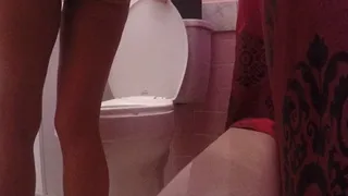 O boy toilet level body view TOILET HUMILIATION