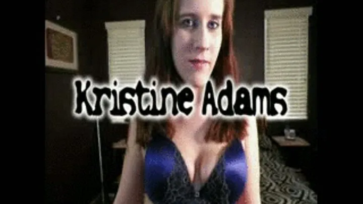 KRISTINE ADAMS MASTURBATES FOR DIAMOND LOU