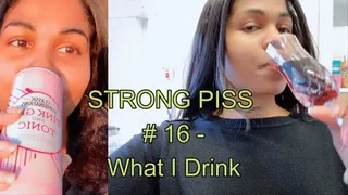 Strong Piss 16 - What I Drink Compilation of 14 pee clips