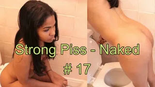 Strong Piss NAKED - 17 What I Drink Compilation of 10 pee clips