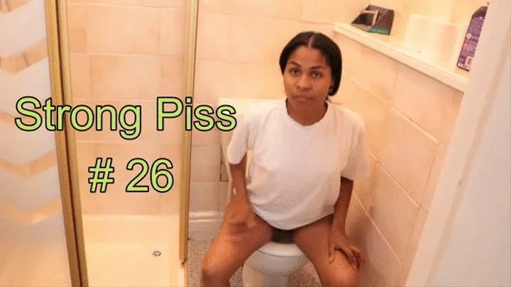 Strong Piss 26 - Compilation of 8 clips includes pee stream views