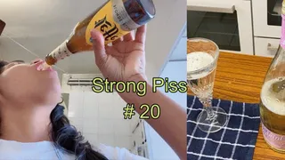 Strong Piss 20 - What I Drink Compilation of 12 pee clips