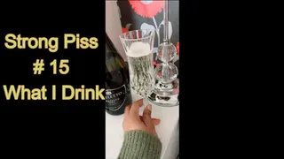 Strong Piss 15 - What I Drink Compilation of 10 pee clips, features pee stream views