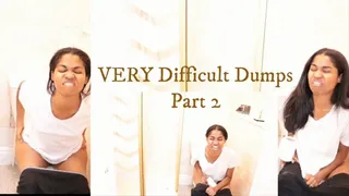 Very Difficult Dumps 2 - 1 hour (pushing, straining, ugly faces) Compilation of 17 toilet clips