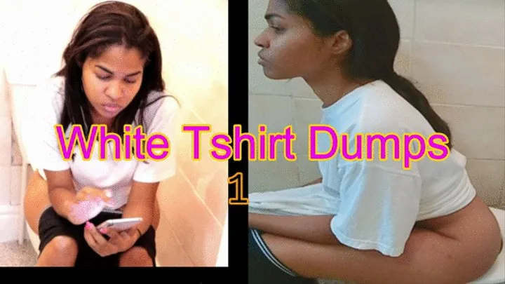 Difficult Dumps 6 - 1 hour+ Compilation of 14 toilet clips wearing white Tshirt