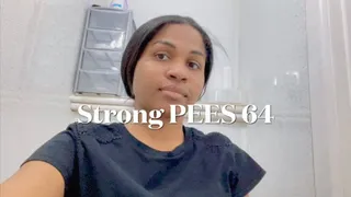 Strong Pees 64 - Sexy compilation of 18 pee clips