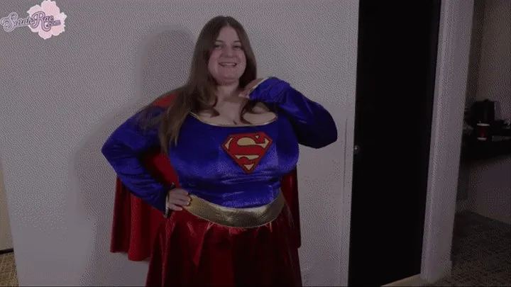 Supergirl's Big Natural Tits