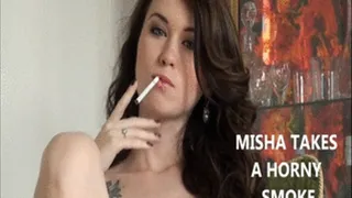 MISHA TAKES A HORNY SMOKE - 720x404