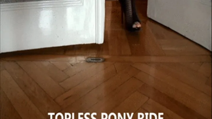 TOPLESS PONY RIDE - version