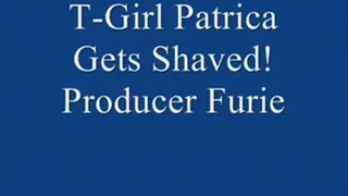 T-Girl Patrica Gets Shaved!