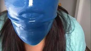 Rubber Gagged Lips - Warm, Slippery, and Wet Part 3