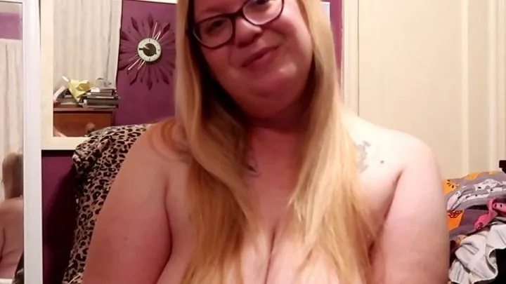 Topless BBW Hiccups