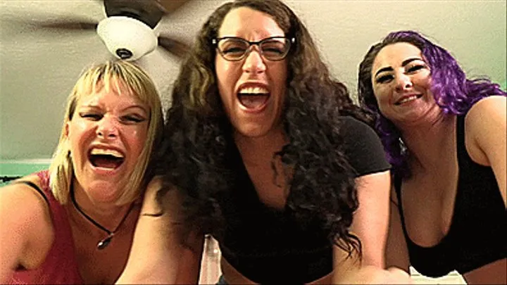 Gia Love, Jenni Foxx, & Ms Draven Tickle You All Over