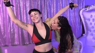 Sushii Xhyvette Armpit Tickle Tested By Nikki Brooks - PART 2