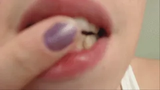 Lana's FULL Dental Exam & Diagnosis (Teeth Mouth Fetish)