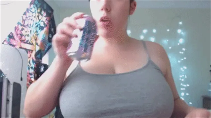 Burping with Seltzer Soda (Small Burps and One LOUD Belch)