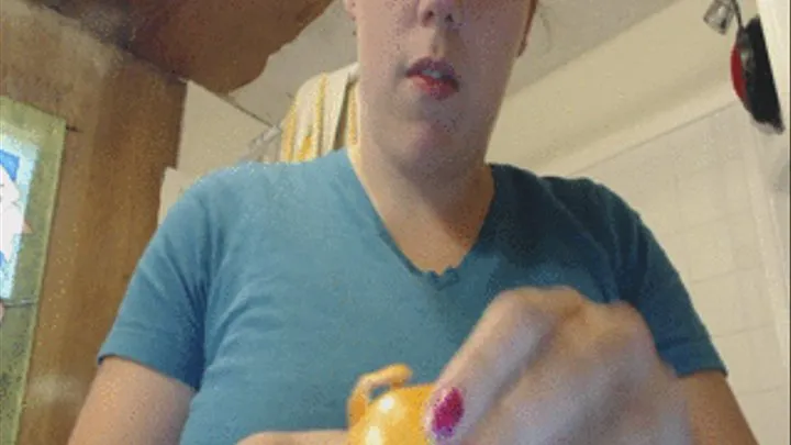 Eating an Orange