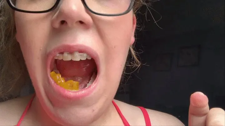 Chewing on Some Gummy Bears (Vore Fetish)