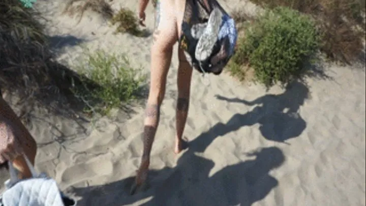 Lesbian Public Beach Bukkake