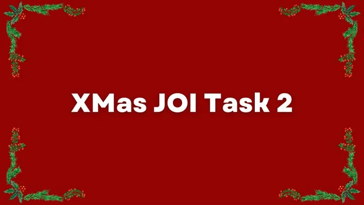 Xmas JOI Task 2