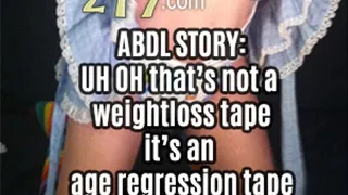 ABDL AUDIO EROTICA: uh oh that's not a weight loss tape, its turning me into a dirty diaper girl