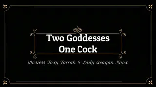 Two Goddesses One Cock
