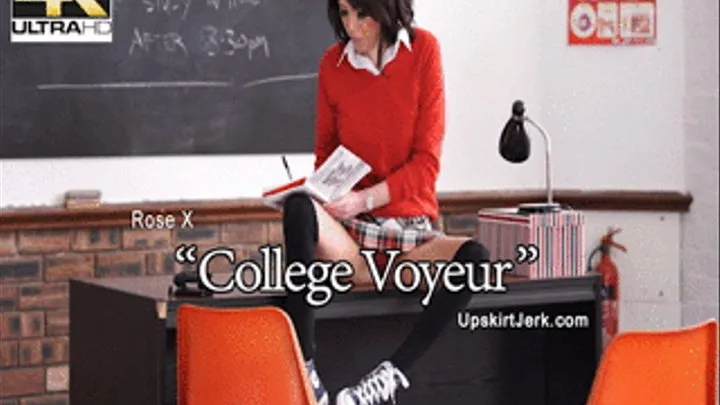 Rose X - College Voyeur