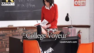 Rose X - College Voyeur