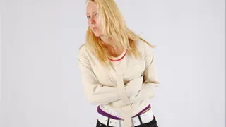 Britt in Posey straitjacket