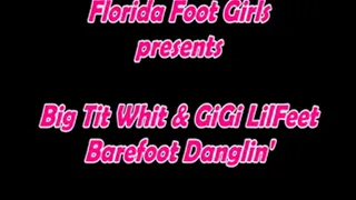Latina Stripper GiGi Lil Feet & BigTitWhit - SOLES Dangle in Creeper's Face
