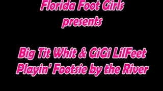 Latina Stripper GiGi Lil Feet & BigTitWhit - SOLE Show on the Pier