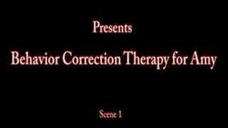 New Behavior Correction Therapy for Amy 2