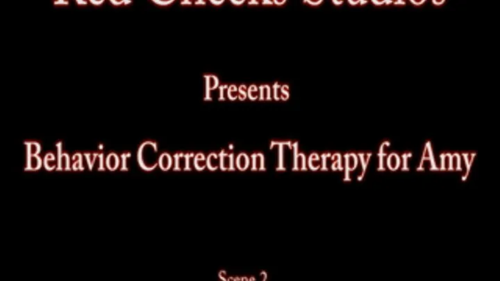 New Beahvior Correction Therapy for Amy 3.1