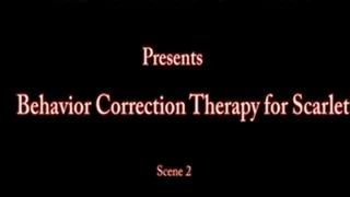 Behavior Correction Therapy for Scarlet Scene2 full