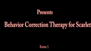 Behavior Correction Therapy for Scarlet Scene1 Clip1